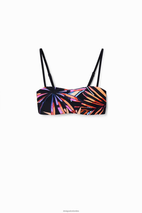 Desigual zapatos Colombia - ropa 4802L505 mujer Desigual top de bikini palabra de honor tropical