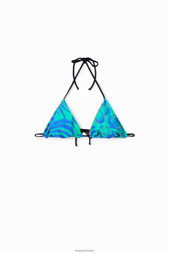blusas Desigual bogota - ropa 4802L526 mujer Desigual top de bikini de triángulo reversible