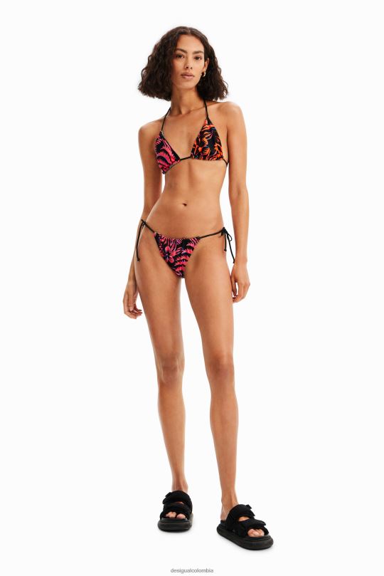 blusas Desigual bogota - ropa 4802L526 mujer Desigual top de bikini de triángulo reversible