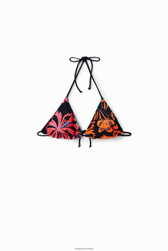 blusas Desigual bogota - ropa 4802L526 mujer Desigual top de bikini de triángulo reversible