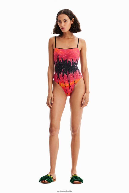 ropa 4802L556 mujer Desigual traje de baño bandeau stella jean - Desigual sales online
