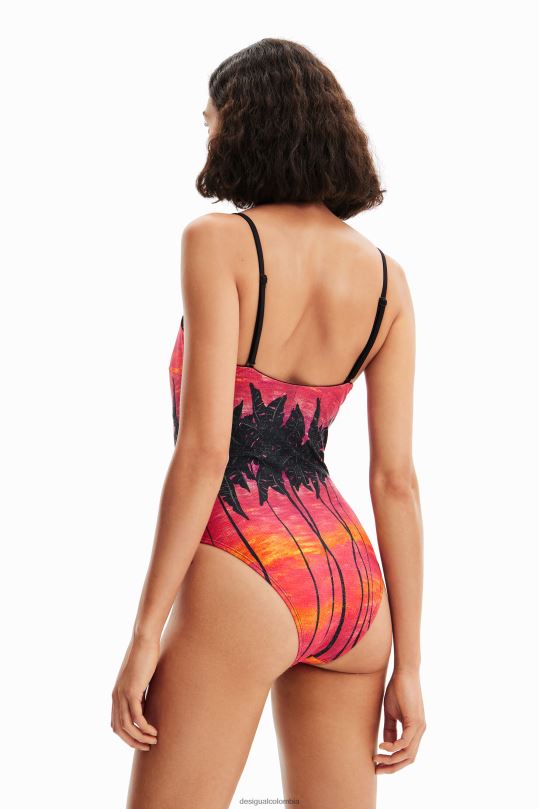 ropa 4802L556 mujer Desigual traje de baño bandeau stella jean - Desigual sales online