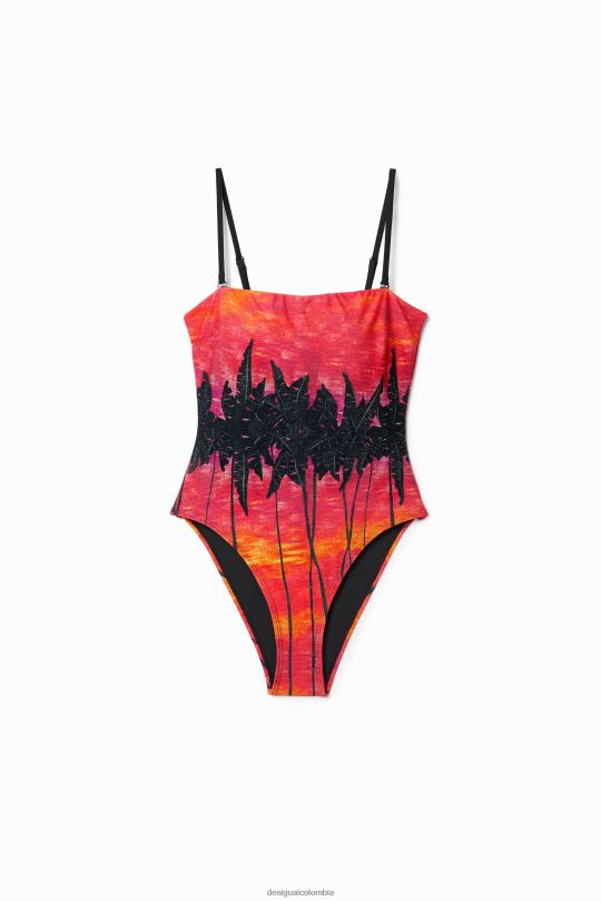 ropa 4802L556 mujer Desigual traje de baño bandeau stella jean - Desigual sales online
