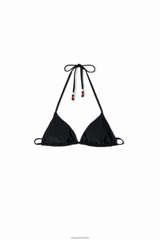 ropa 4802L753 mujer Desigual top de bikini de triángulo stella jean - Desigual sale damen