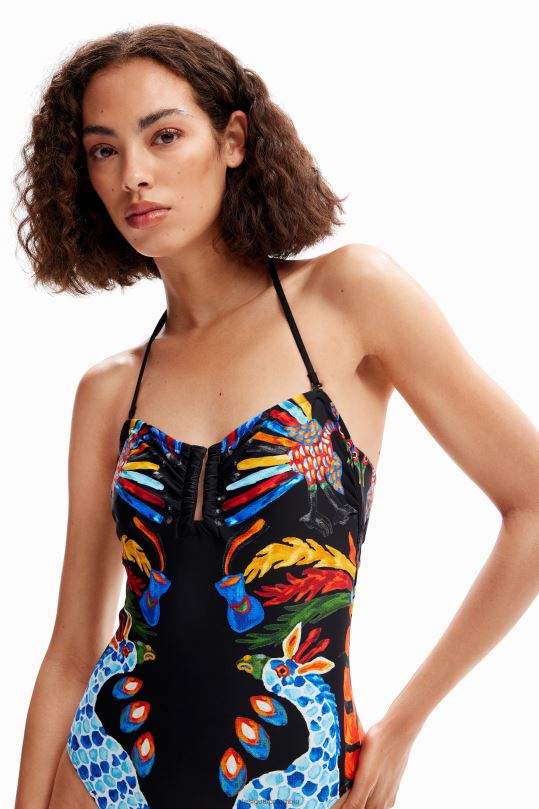 Desigual Colombia pagina oficial - ropa 4802L942 mujer Desigual traje de baño bandeau stella jean