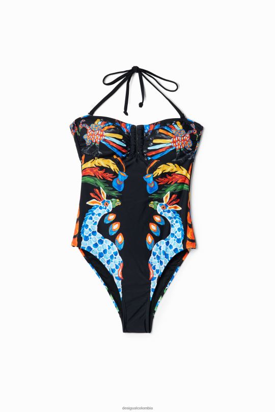 Desigual Colombia pagina oficial - ropa 4802L942 mujer Desigual traje de baño bandeau stella jean