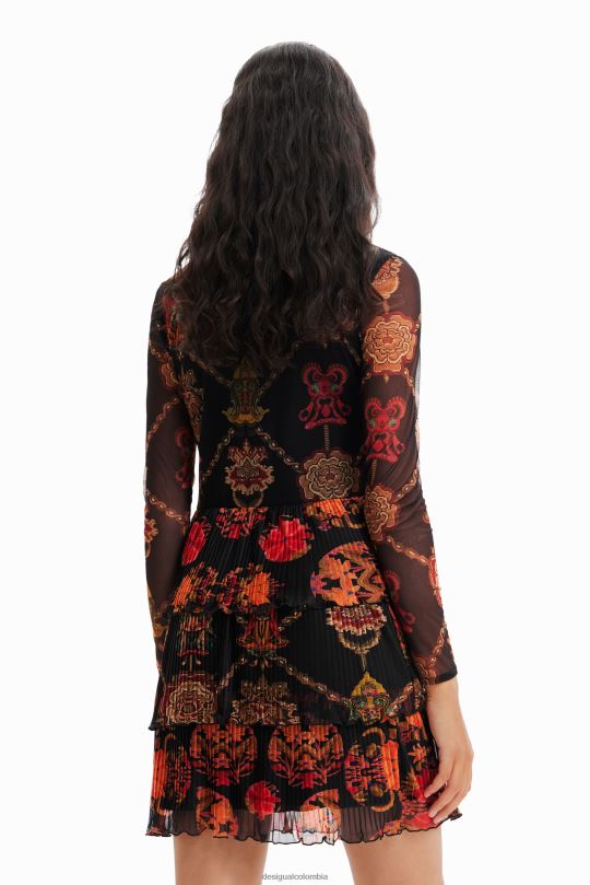 ropa 4802L1006 mujer Desigual vestido túnica corta - Desigual sales online
