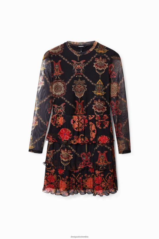 ropa 4802L1006 mujer Desigual vestido túnica corta - Desigual sales online