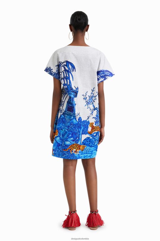 blusas Desigual bogota - ropa 4802L1071 mujer Desigual tunica corta stella jean