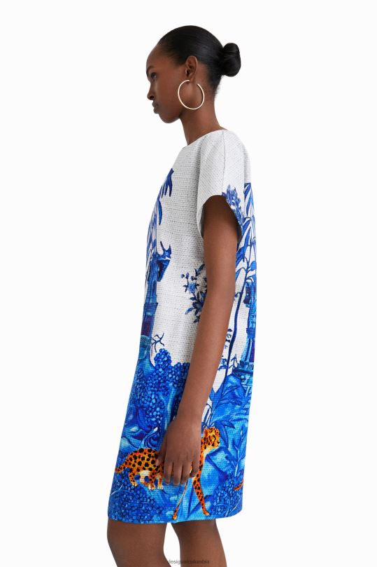 blusas Desigual bogota - ropa 4802L1071 mujer Desigual tunica corta stella jean