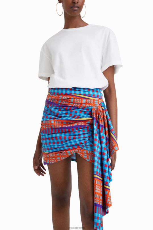ropa 4802L1081 mujer Desigual vestido corto dos piezas stella jean - Desigual Colombia Medellín
