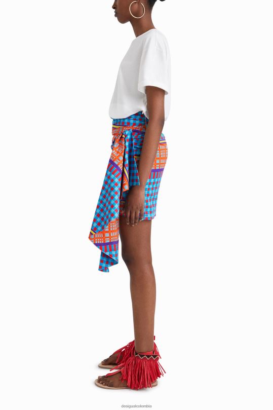 ropa 4802L1081 mujer Desigual vestido corto dos piezas stella jean - Desigual Colombia Medellín