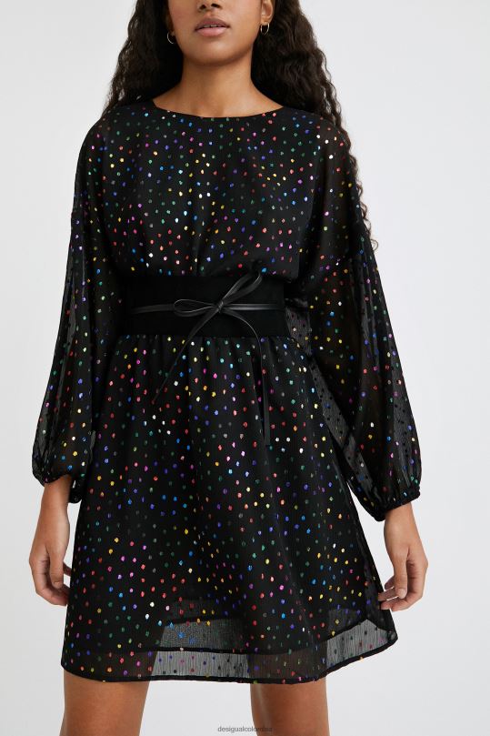 Desigual Colombia bolsos - ropa 4802L1102 mujer Desigual vestido corto de tul