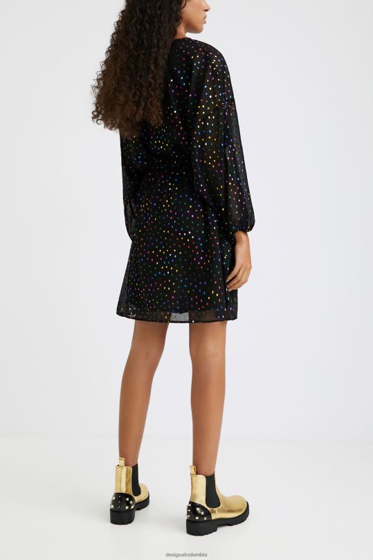 Desigual Colombia bolsos - ropa 4802L1102 mujer Desigual vestido corto de tul