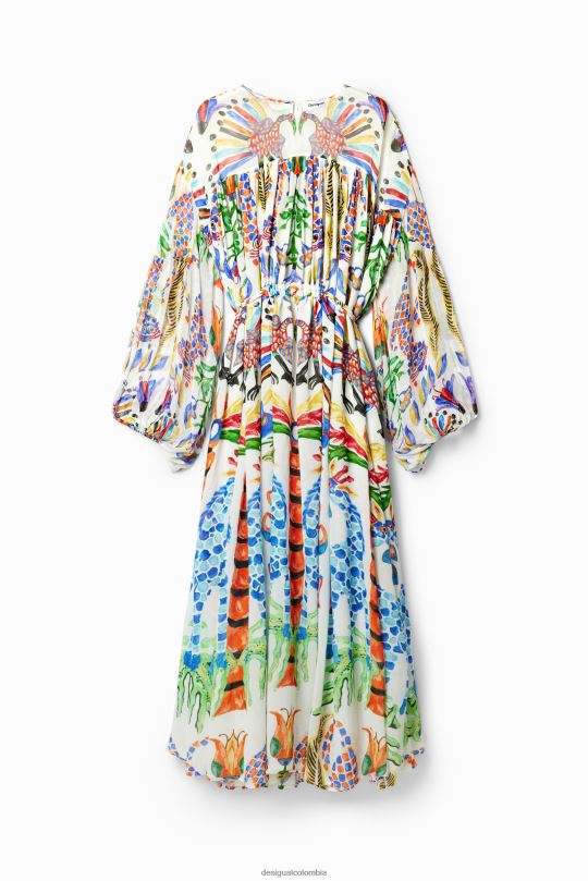 Desigual Colombia bolsos - ropa 4802L110 mujer Desigual vestido estilo túnica largo de stella jean