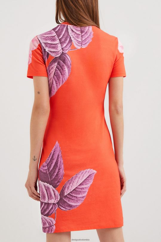 ropa 4802L1127 mujer Desigual metro. vestido de peonía de christian lacroix - Desigual sales online
