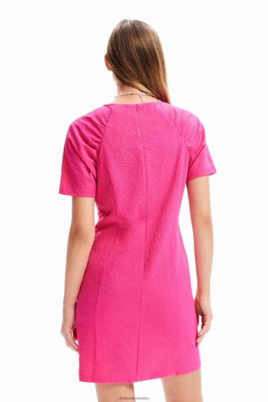 Desigual zapatos Colombia - ropa 4802L112 mujer Desigual vestido corto texturizado