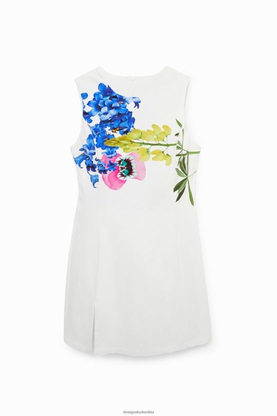 ropa 4802L1135 mujer Desigual metro. vestido blanco de christian lacroix - Desigual Colombia Medellín