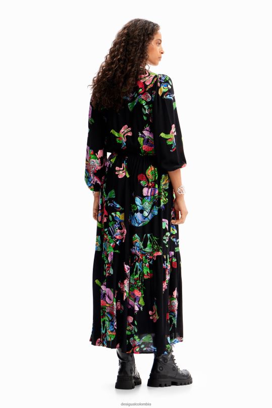 ropa 4802L135 mujer Desigual metro. vestido camisero midi de christian lacroix - Desigual Colombia Medellín
