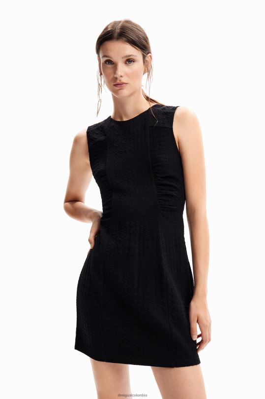 Desigual Colombia - ropa 4802L154 mujer Desigual vestido corto texturizado