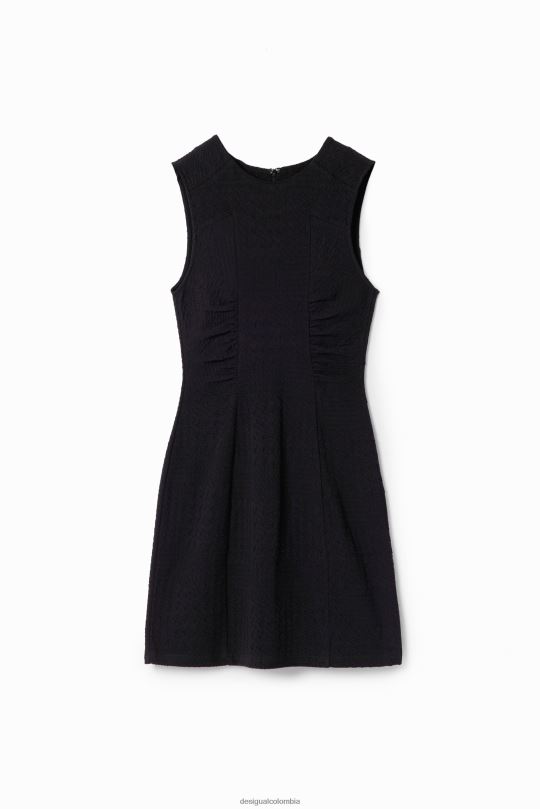 Desigual Colombia - ropa 4802L154 mujer Desigual vestido corto texturizado