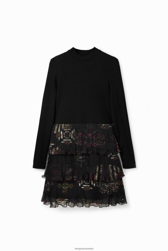 blusas Desigual bogota - ropa 4802L16 mujer Desigual vestido corto plisado