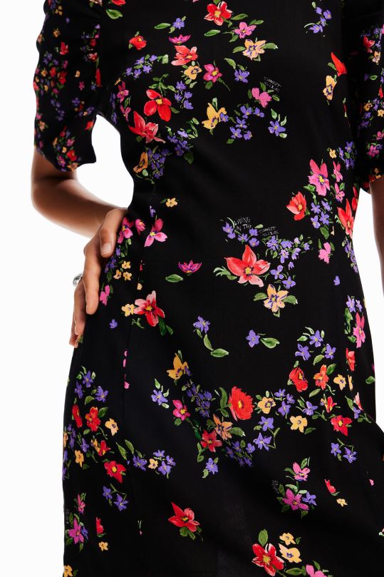 Desigual Colombia - ropa 4802L254 mujer Desigual vestido corto de flores