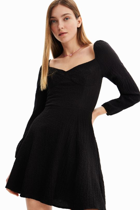 Desigual Colombia bolsos - ropa 4802L557 mujer Desigual vestido corto y delgado de corte a