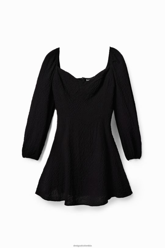 Desigual Colombia bolsos - ropa 4802L557 mujer Desigual vestido corto y delgado de corte a