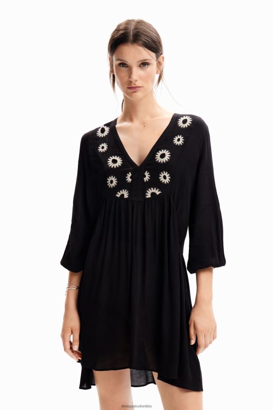 ropa 4802L55 mujer Desigual vestido túnica corta - Desigual Colombia Medellín