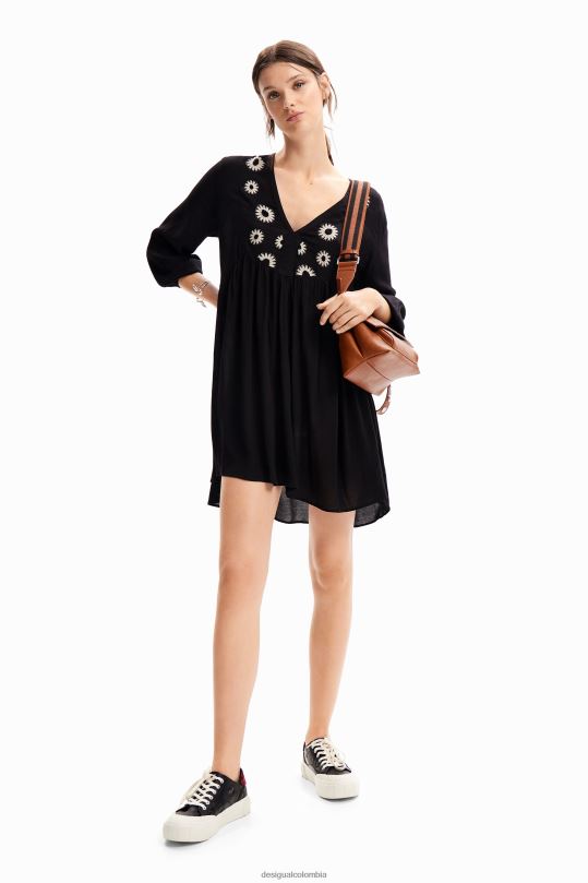 ropa 4802L55 mujer Desigual vestido túnica corta - Desigual Colombia Medellín