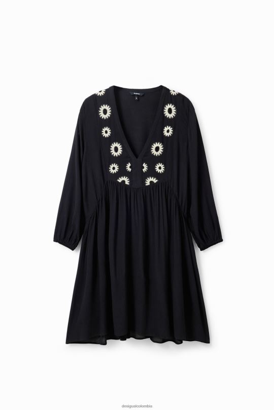 ropa 4802L55 mujer Desigual vestido túnica corta - Desigual Colombia Medellín