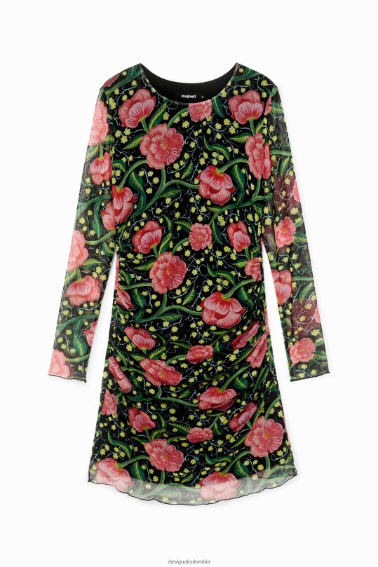 Desigual Colombia - ropa 4802L688 mujer Desigual vestido delgado con forro interior