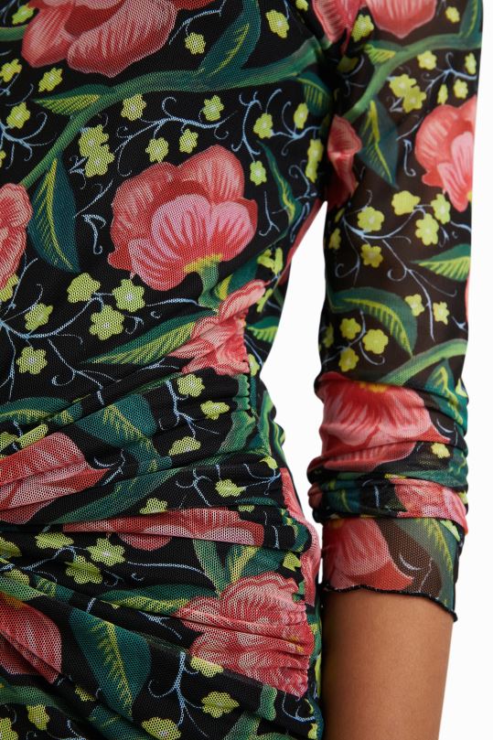 Desigual Colombia - ropa 4802L688 mujer Desigual vestido delgado con forro interior