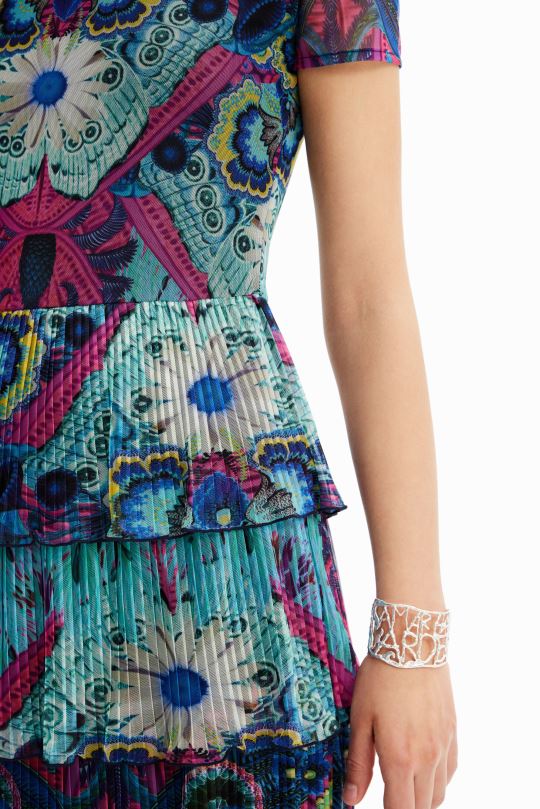 Desigual Colombia bolsos - ropa 4802L6 mujer Desigual metro. vestido corto a capas de christian lacroix