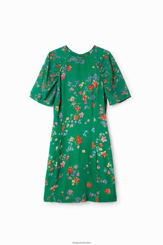ropa 4802L92 mujer Desigual vestido corto de flores - Desigual sales online