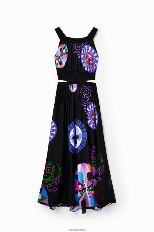 blusas Desigual bogota - ropa 4802L932 mujer Desigual metro. vestido midi con aberturas de christian lacroix