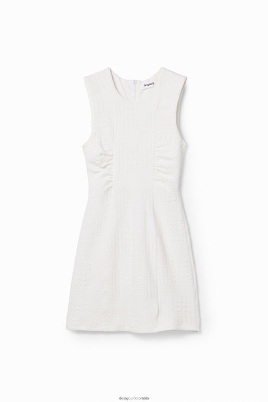 ropa 4802L956 mujer Desigual vestido corto texturizado - Desigual shop