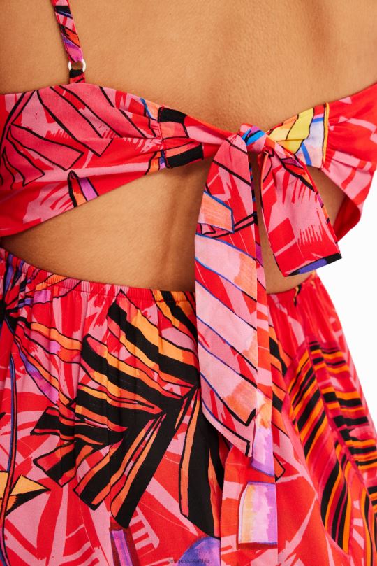 blusas Desigual bogota - ropa 4802L962 mujer Desigual vestido corto con abertura tropical
