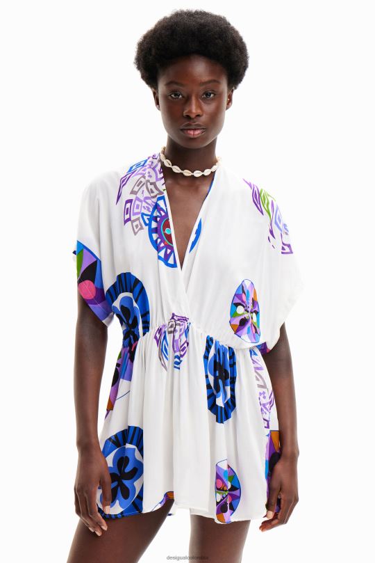 ropa 4802L966 mujer Desigual metro. vestido túnica de christian lacroix - Desigual sale damen