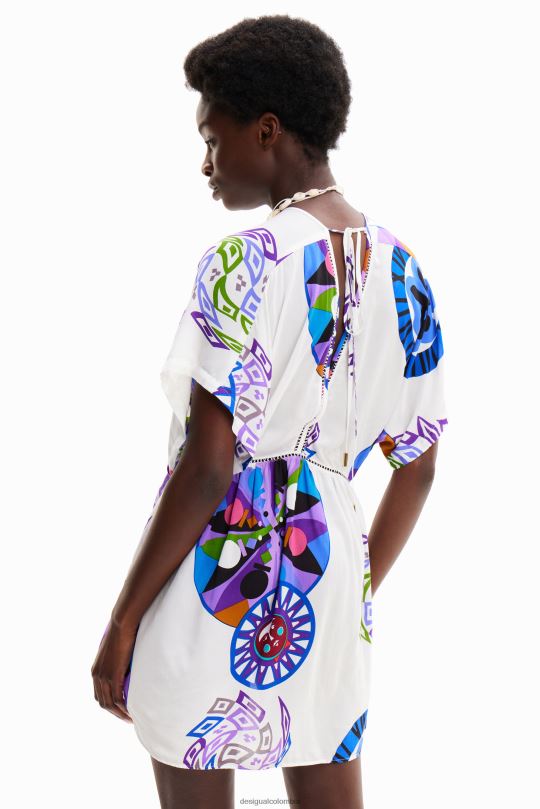 ropa 4802L966 mujer Desigual metro. vestido túnica de christian lacroix - Desigual sale damen