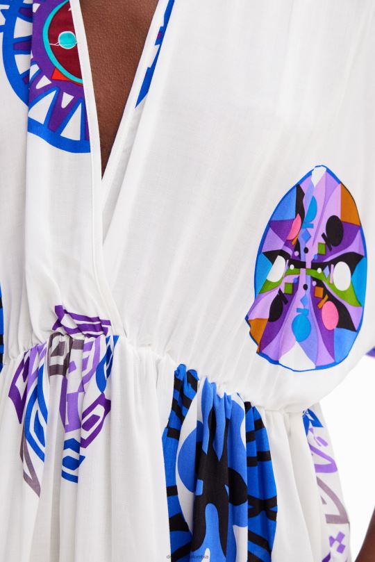 ropa 4802L966 mujer Desigual metro. vestido túnica de christian lacroix - Desigual sale damen