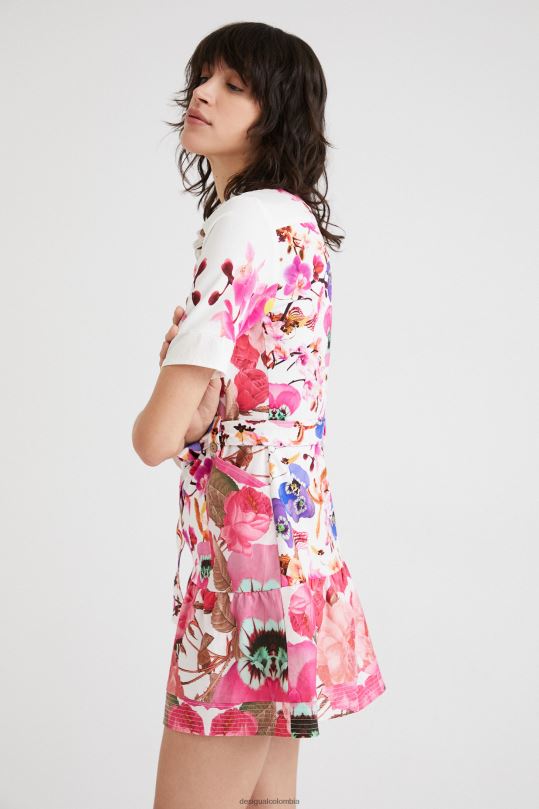 ropa 4802L980 mujer Desigual metro. vestido camisero de christian lacroix - Desigual shop