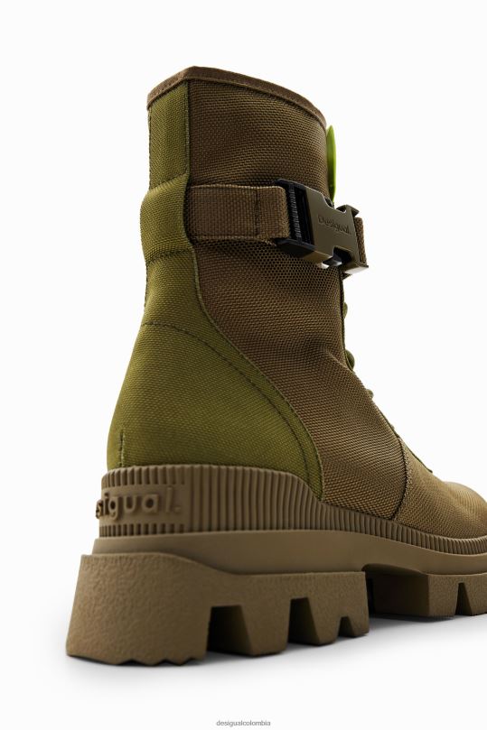 blusas Desigual bogota - calzado 4802L1500 mujer Desigual botas con suela track de nailon