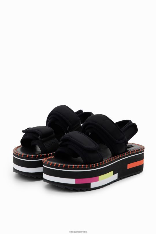 Desigual Colombia bolsos - calzado 4802L1011 mujer Desigual sandalias plataforma xl