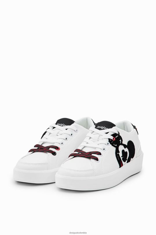 calzado 4802L1463 mujer Desigual zapatillas con plataforma mickey mouse de disney - Desigual sale damen