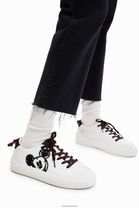 calzado 4802L1463 mujer Desigual zapatillas con plataforma mickey mouse de disney - Desigual sale damen