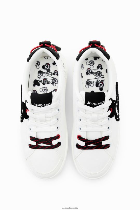calzado 4802L1463 mujer Desigual zapatillas con plataforma mickey mouse de disney - Desigual sale damen