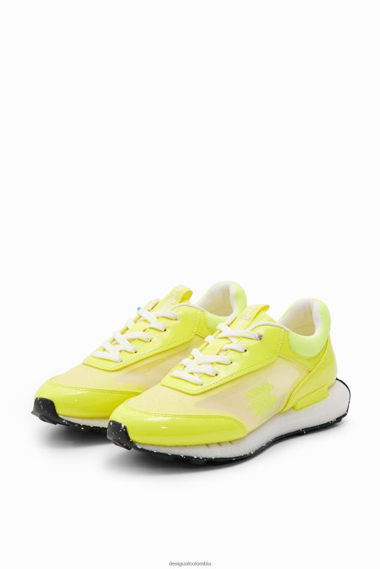 calzado 4802L1474 mujer Desigual zapatillas deportivas transparentes - Desigual Colombia rebajas