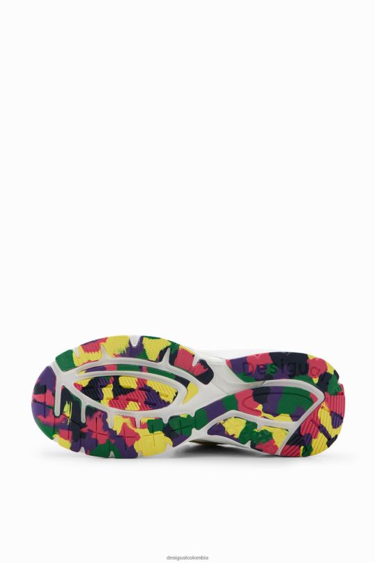 calzado 4802L1477 mujer Desigual zapatillas deportivas multicolores - Desigual Colombia Medellín